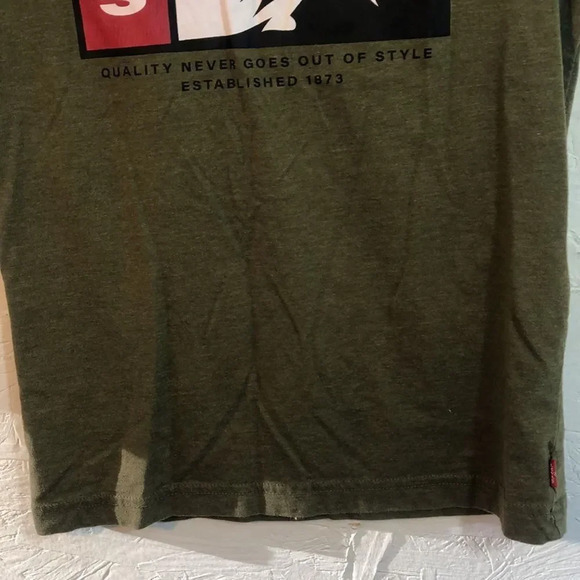 LEVI'S® MOUNTAIN LOGO TEE LITTLE BOYS size M - Picture 5 of 10